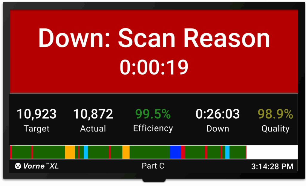 XL - Down: Scan Reason